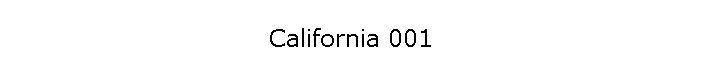 California 001